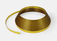O ouro J luxuoso dá forma ao tampão plástico 2,0 CM da tira de guarnição 35/45 de medidor com alumínio