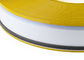 Categoria de alumínio A do tampão da guarnição da pintura amarela da cor com um lado lateral do retorno da borda
