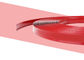 Do Abs plástico do tampão da guarnição das matérias primas de Virigin cor 100% vermelha plástica para o Signage