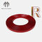 O tipo impermeável extrusão da seta da cor vermelha perfila a borda plástica 45m tampão plástico da guarnição de 1 polegada